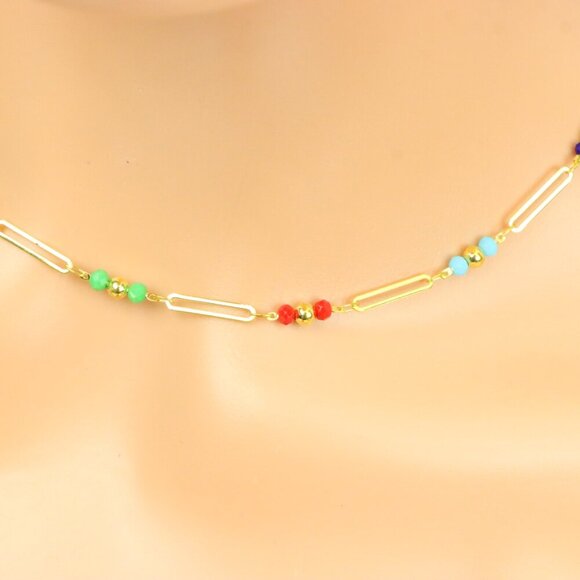 "Minimalist Necklace – Timeless, Elegant Jewelry for Her, MAR091150 - Picture 10 of 10